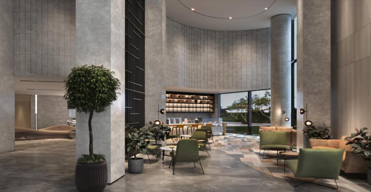 Radisson Blu Mumbai International Airport Hotel Luaran gambar The lobby of the hotel